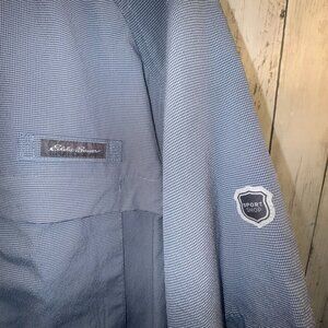 Eddie Bauer Shirt Mens TXL Sport Shop Fishing Short Sleeve Vented Performance